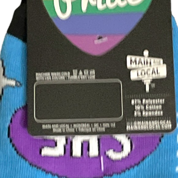 Unisex Non Binary Pride Crew Socks - Picture 4 of 5